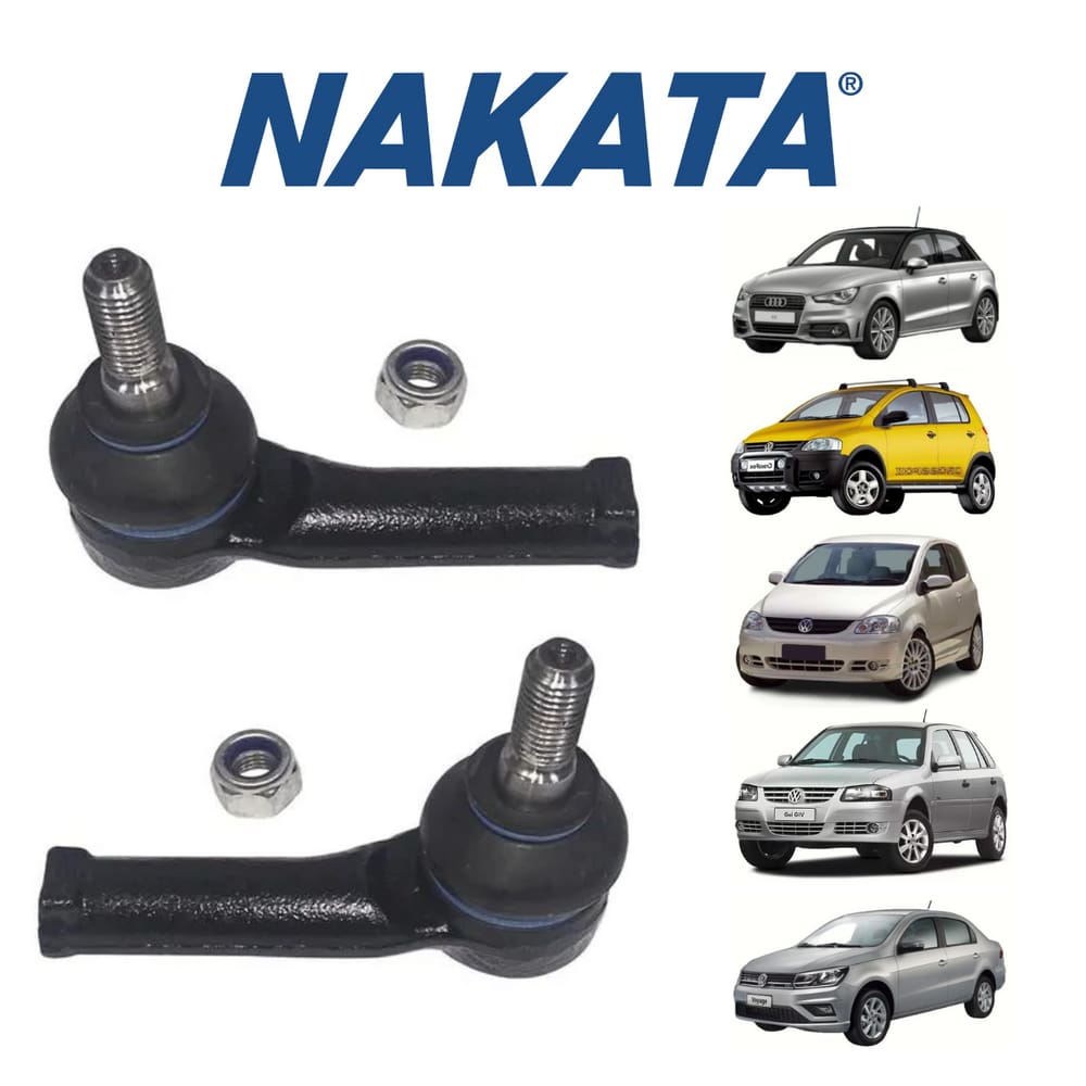 2 Terminal Direção Dianteiro Nakata Audi A1 2010 A 2018