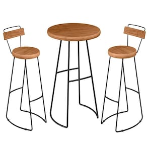 Conjunto Mesa Bistrô Com 2 Banquetas Aérea Gourmet Aurora
