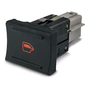 Botão de Vidro Eletrico Gol G6 Simples Preto LD Traseiro