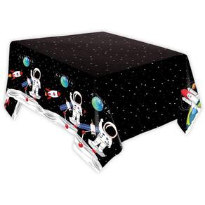 Toalha de Mesa Tema Espacial Aniversário 220x120cm