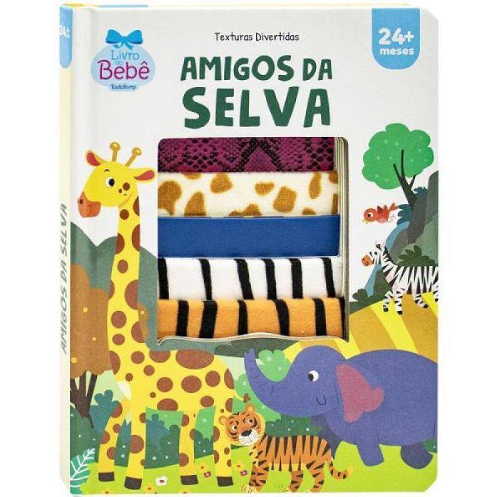 Texturas Divertidas: Amigos Da Selva