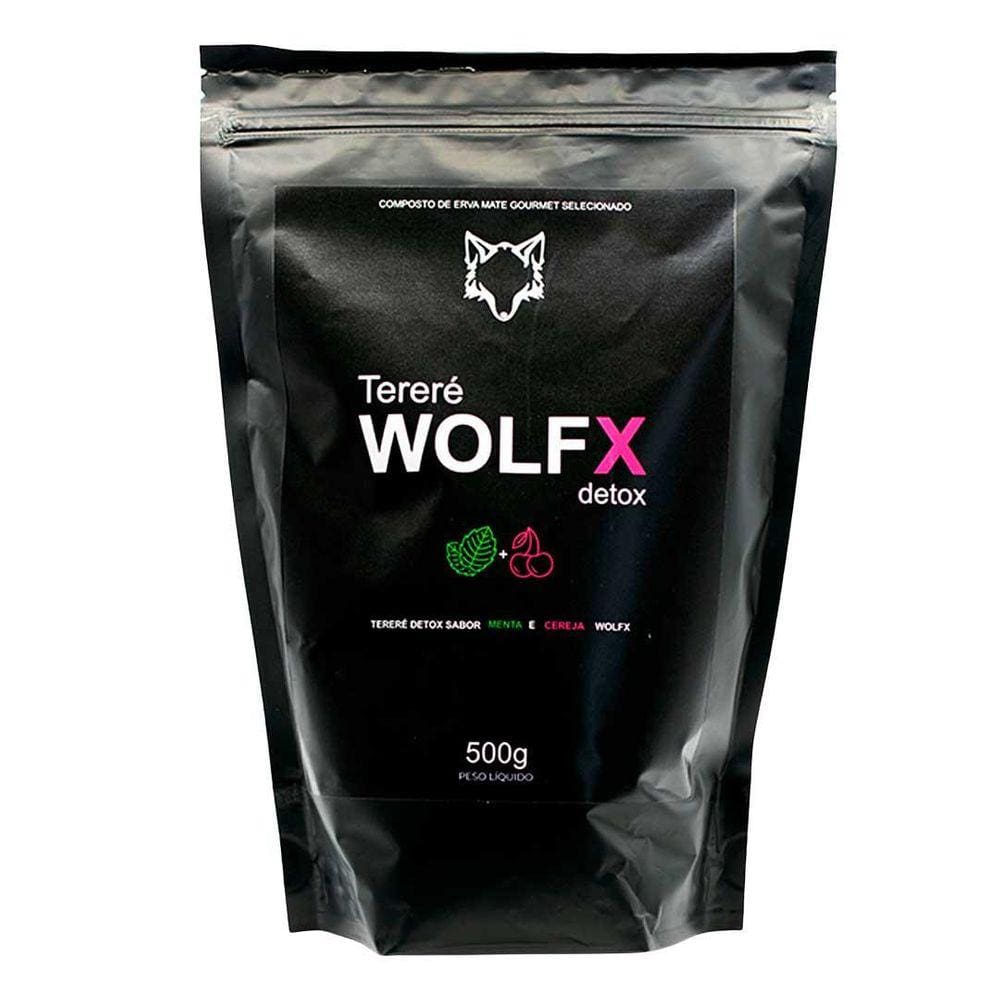 Erva Mate Tereré Detox 500G Wolfx Sabores Gourmet Diurético