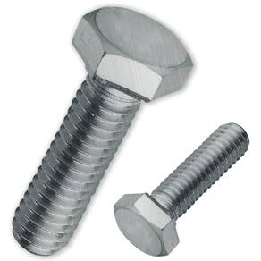 PARAFUSO SEXTAVADO M8 X 25 RP DIN 933 1,25 GEOMET - 50Pçs