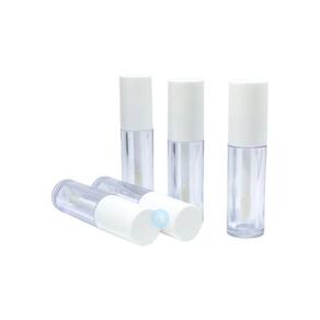Frasco Mini Gloss 2,5Ml Plástico Rígido Com Batoque - 5Unds