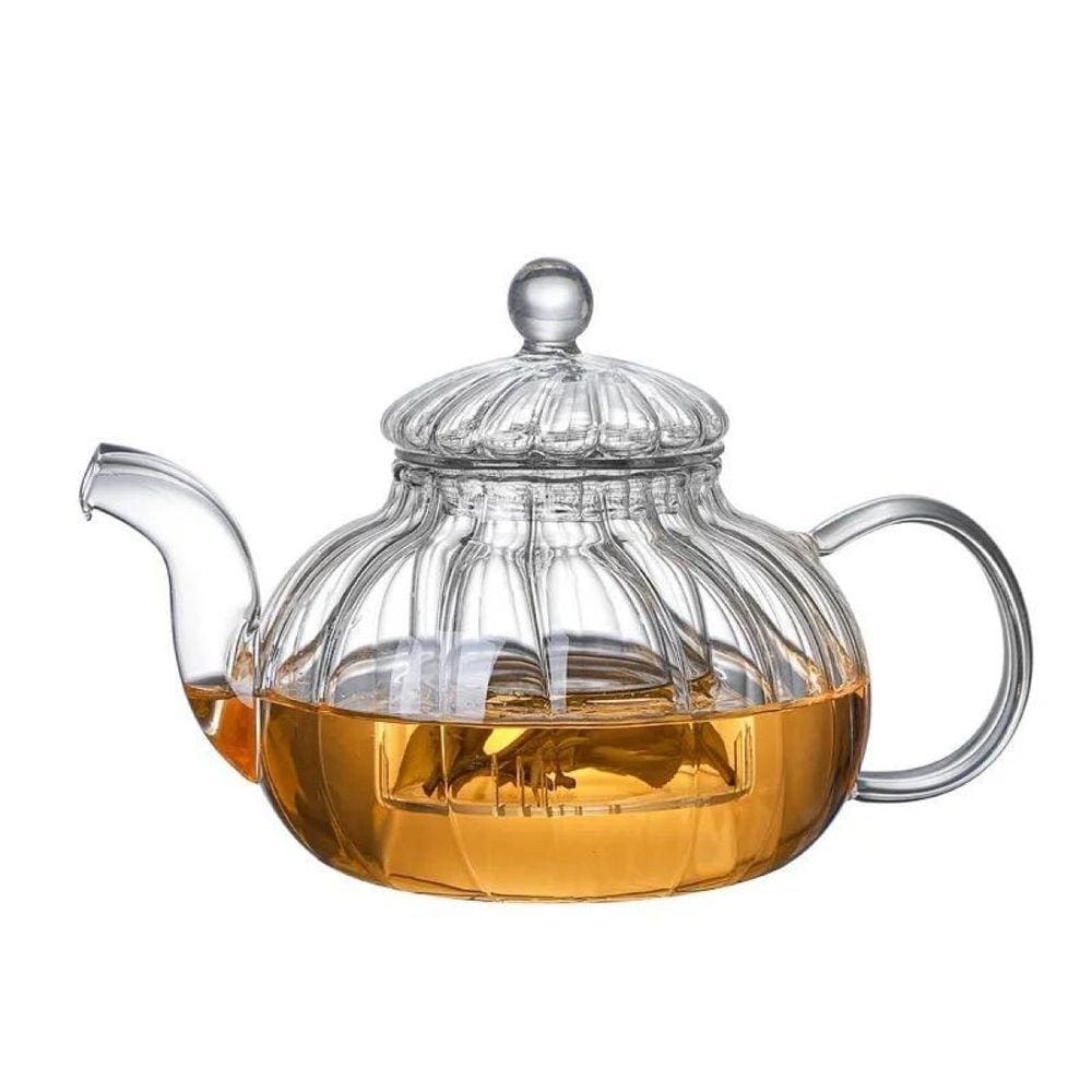 Chaleira de Vidro Elegante para Chá e Cafe 1000ML