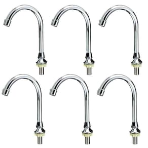 Torneira Valvula Com Pedal Kit 6 Uni Acionamento Pes Sem Maos Hospital Clinica Laboratorio