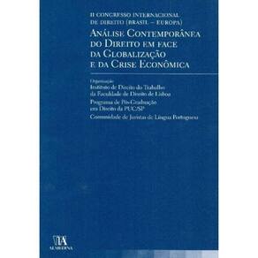 Análise Contemporânea do Direito em Face da Globalização e da Crise Econômica