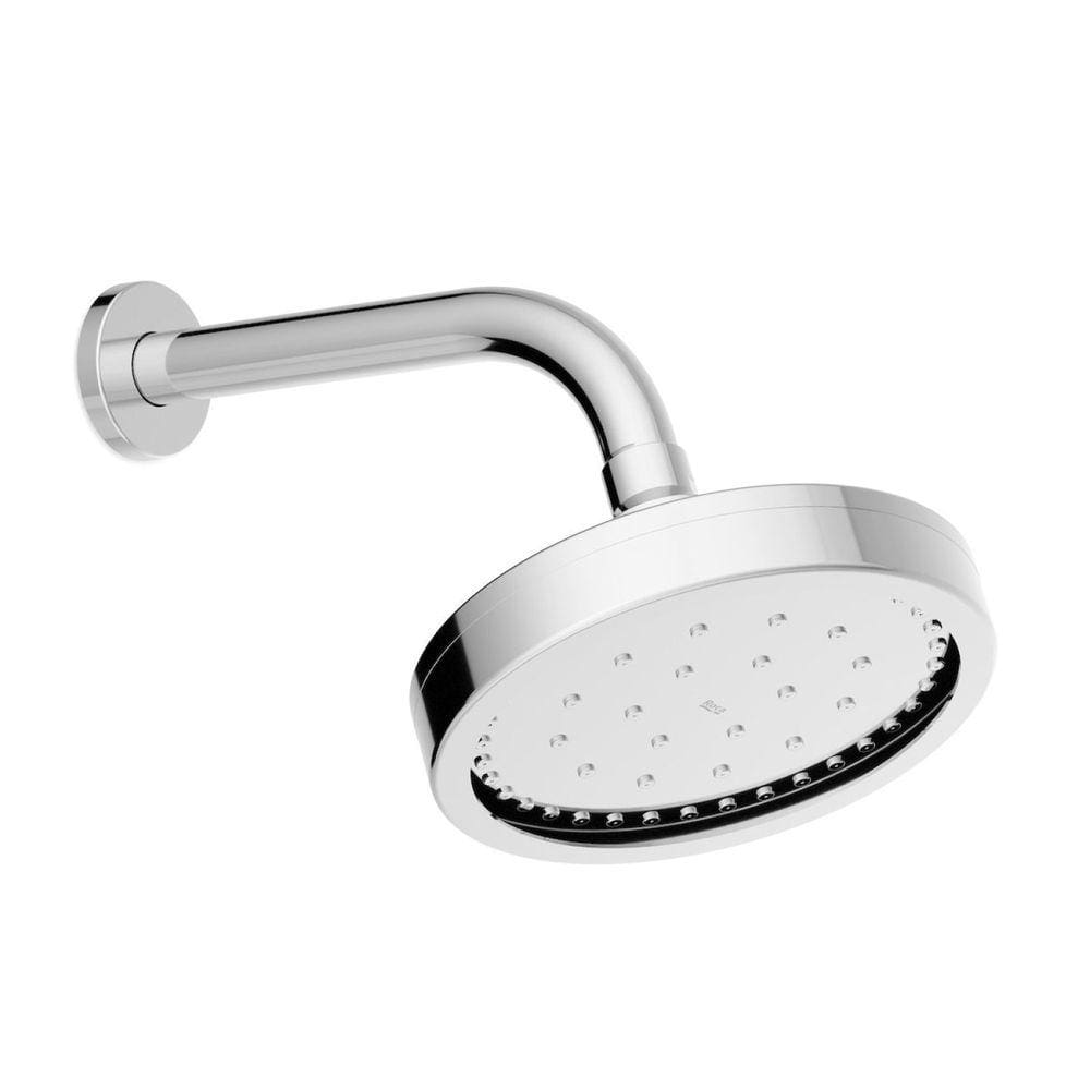 Chuveiro com Tubo de Parede Redondo 150 Mm Autolimpante Rainfeel Roca Cromado