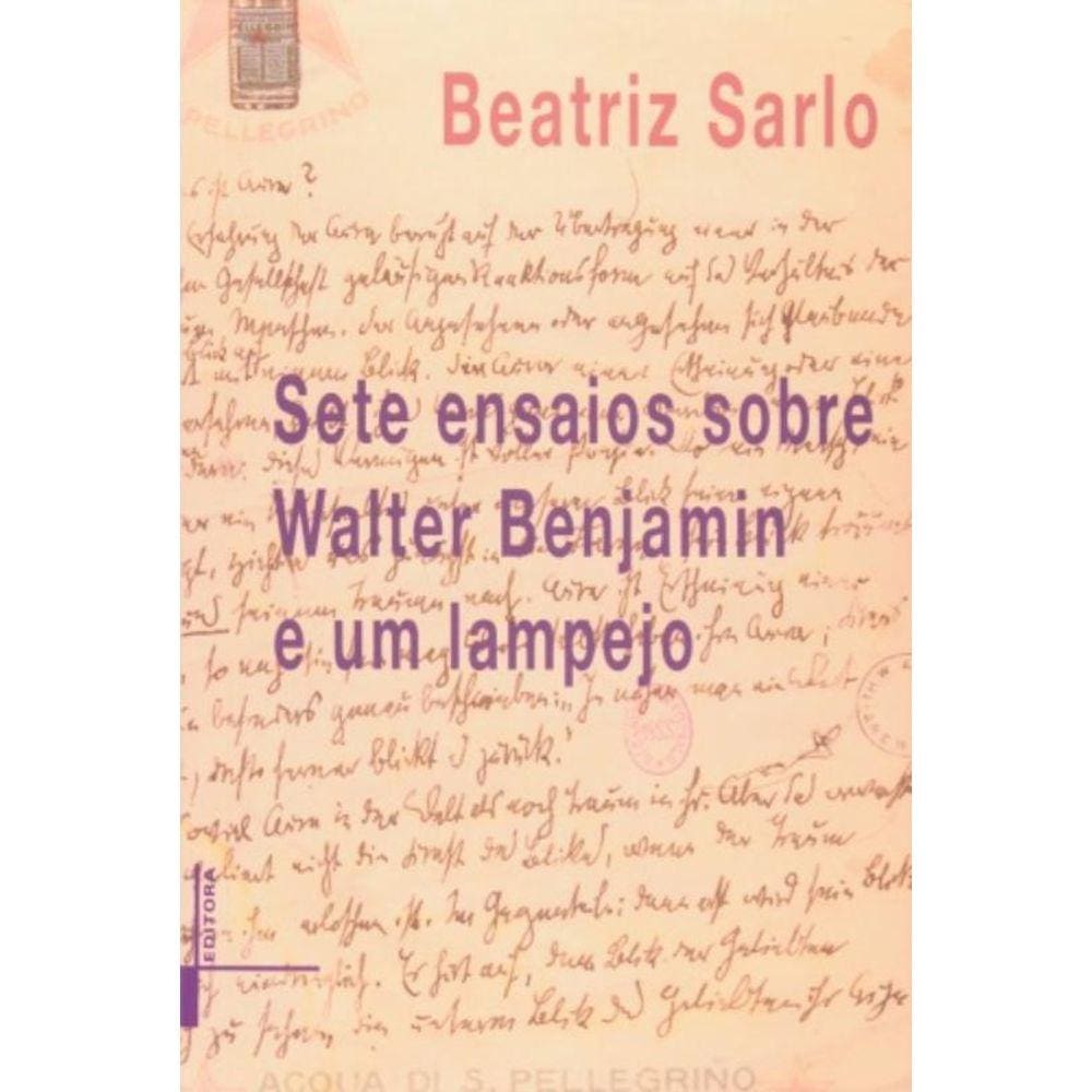 Sete Ensaios Sobre Walter Benjamin E Um Lampejo