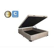 Cama Box Baú Casal 138 Bello Box - Suede bege