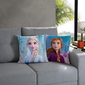 Capa de Almofada Infantil Decoração 45cm x 45cm Frozen