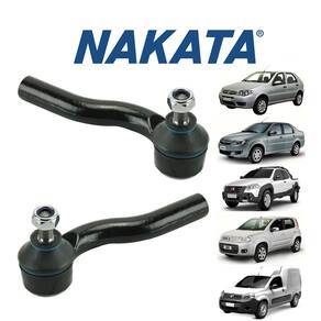 Terminal Direção Dianteiro Esquerdo+Direito Fiat Palio 2010 A 2017 Nakata