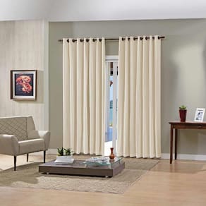 Cortina Sala Quarto Duplex Lisa Bella Janela 4,20m x 2,80m