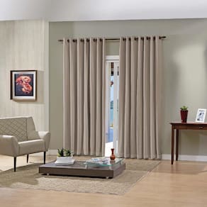 Cortina Sala Quarto Duplex Lisa Bella Janela 2,60m x 1,70m