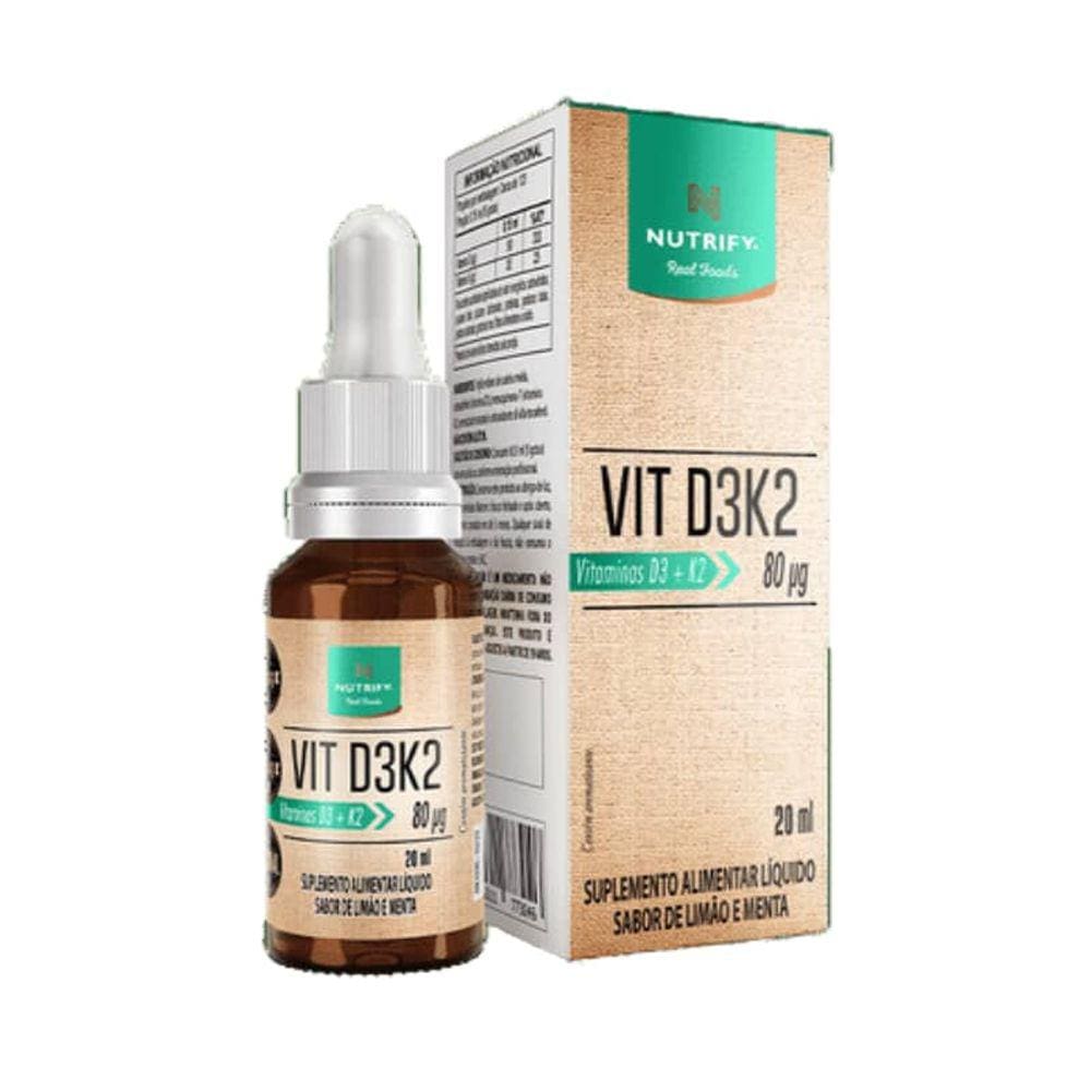 Vitamina D3 + K2 (20ml) Nutrify