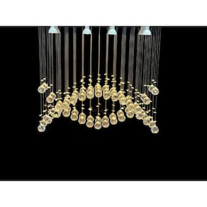 Luminária De Cristal Legítimos K9 Moderno Para Sala De Estar