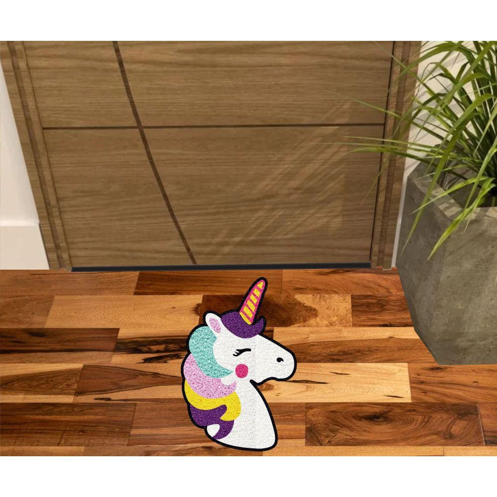 Tapete Unicórnio Colorido.