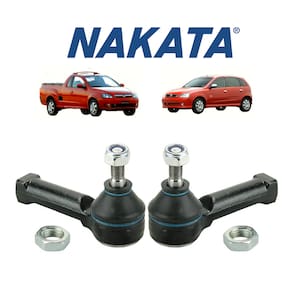 Terminal Dianteiro Direção Nakata Esquerdo+Direito Chevrolet Montana 2004 A 2015