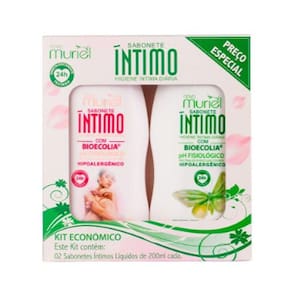 Kit Sabonete Intimo Trad+Herbal 200Ml Cada
