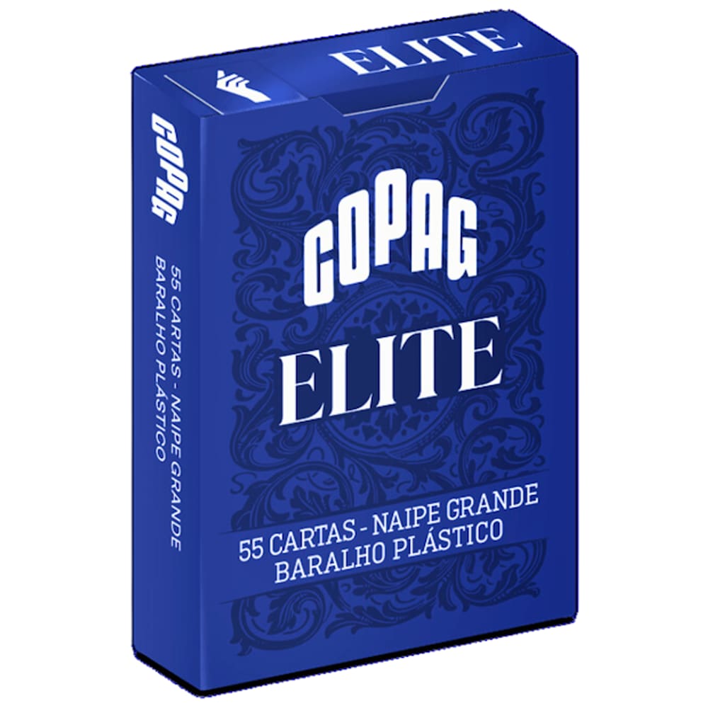 Baralho De Cartas De Plástico Elite Single Deck Copag