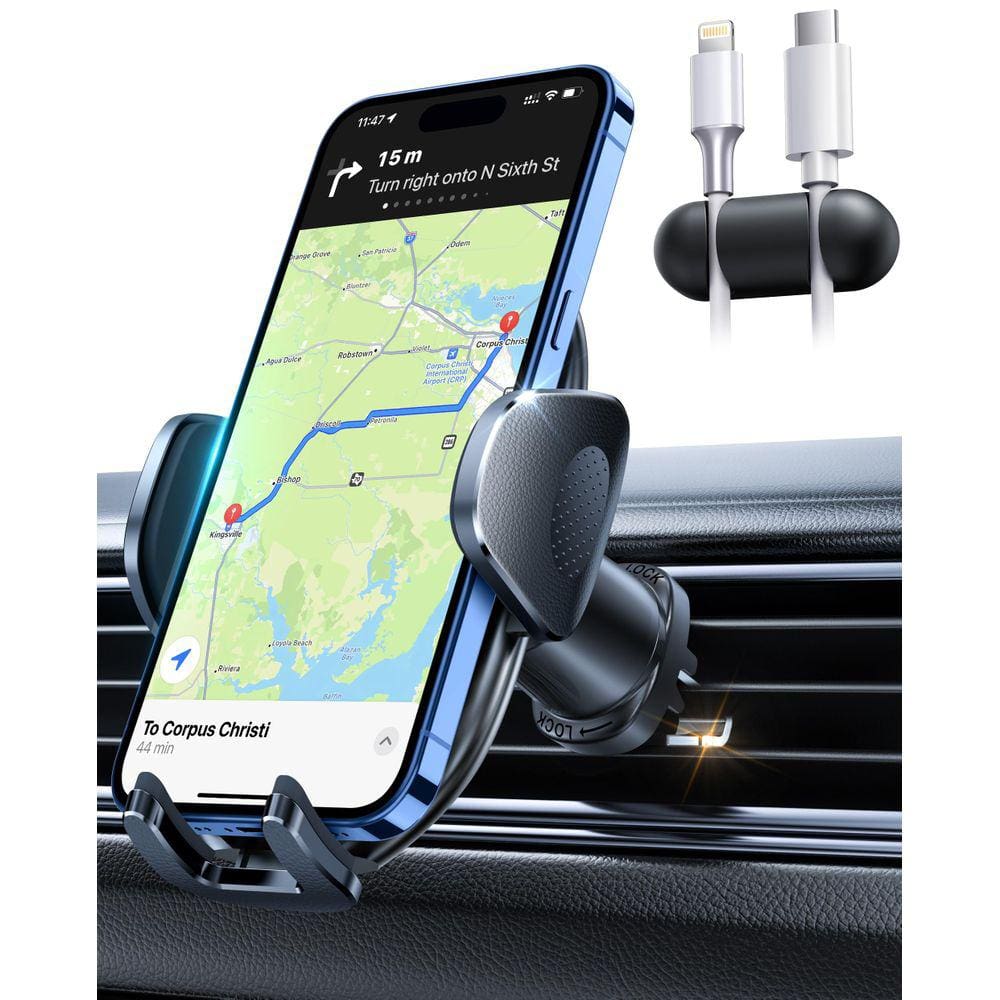 Suporte de telefone de carro HTU Pro para ar Vent Anti-Shake 360° Adjusta