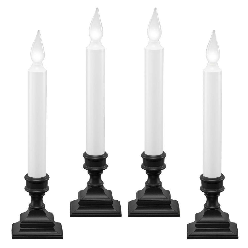 Velas de janela LED 612 Vermont VT-1506A-4 com temporizador (pacote com 4)