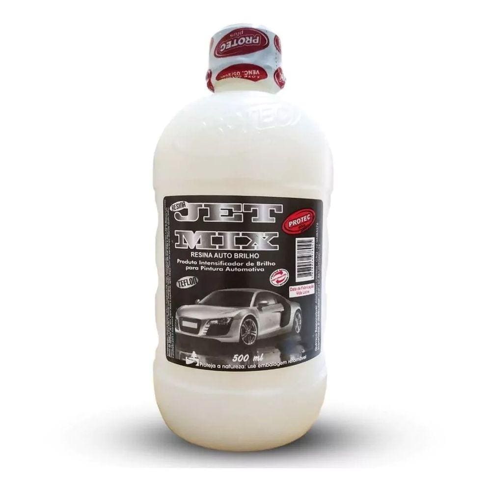 Cera Resina Acrílica Automotiva Protec 500ml Líquida Jet mix