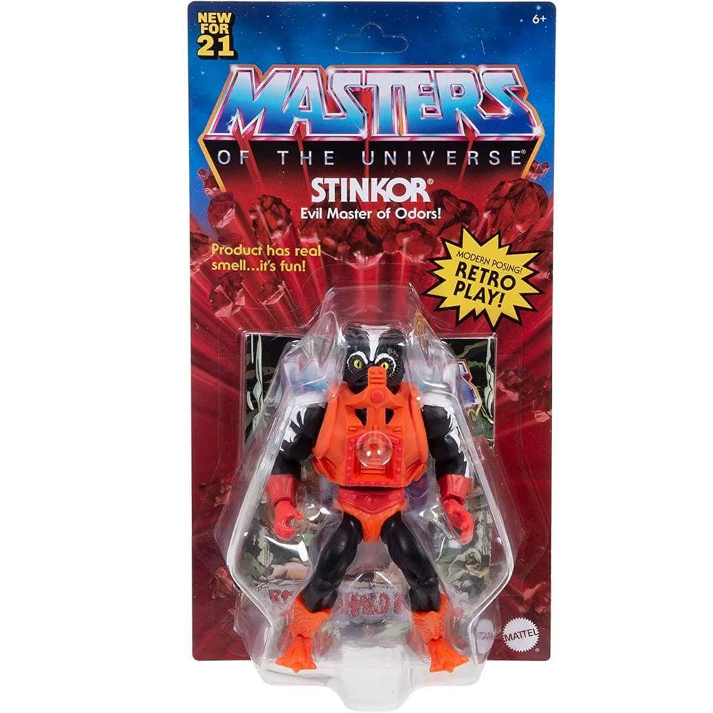 Boneco He-Man Master of Universe 15cm Origins Stinkor Mattel