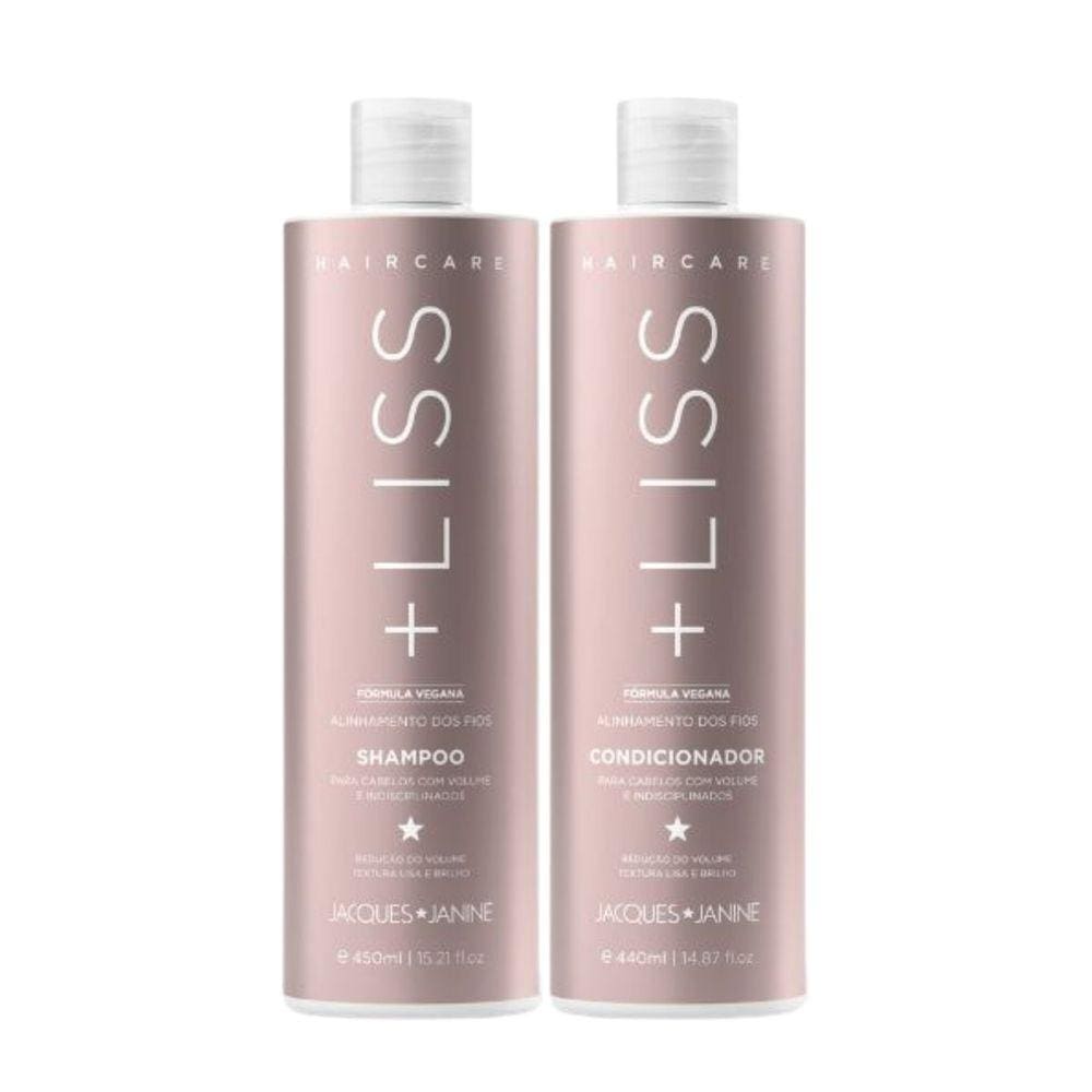 Shampoo + Condicionador Jacques Janine Hair Care + Liss 440Ml