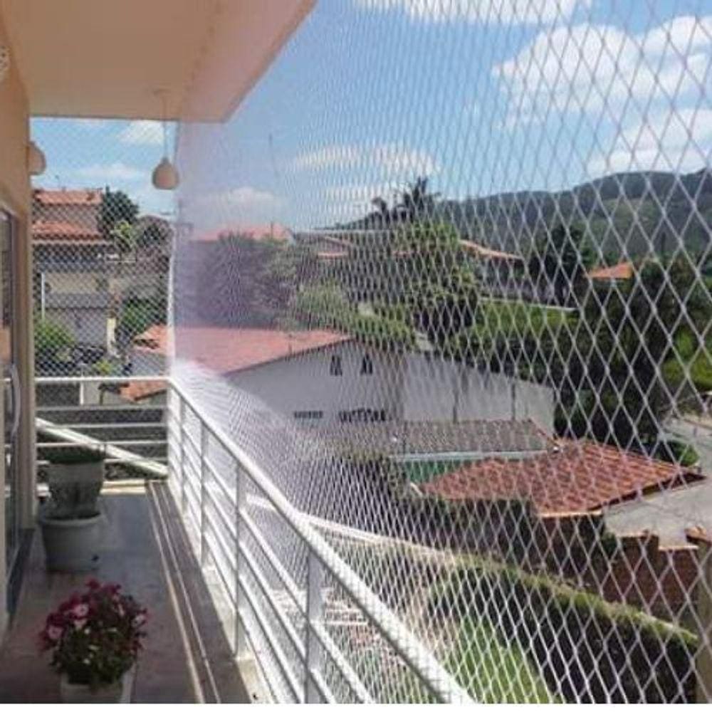 Kit 5.00x1.60 De Redes De Proteção Para Crianças E Gatos