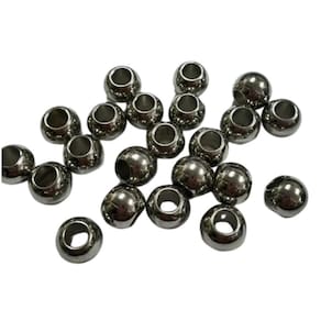 Conta Abs Metalizada 12Mm Ccb-12R Grafite Com 25G - Kit