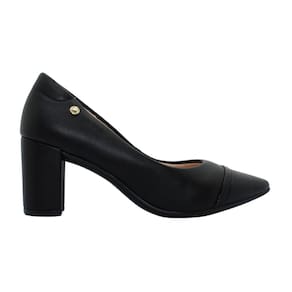 Sapato Feminino Scarpin Salto Bloco Topstart Ref:1478-003