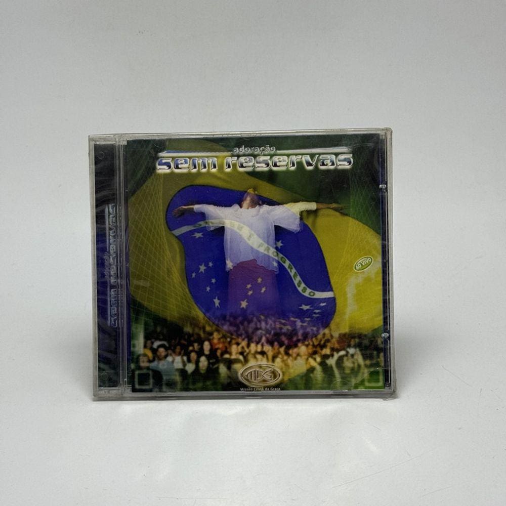 Cd Adoração Sem Reserva - Ao Viv o - Raro