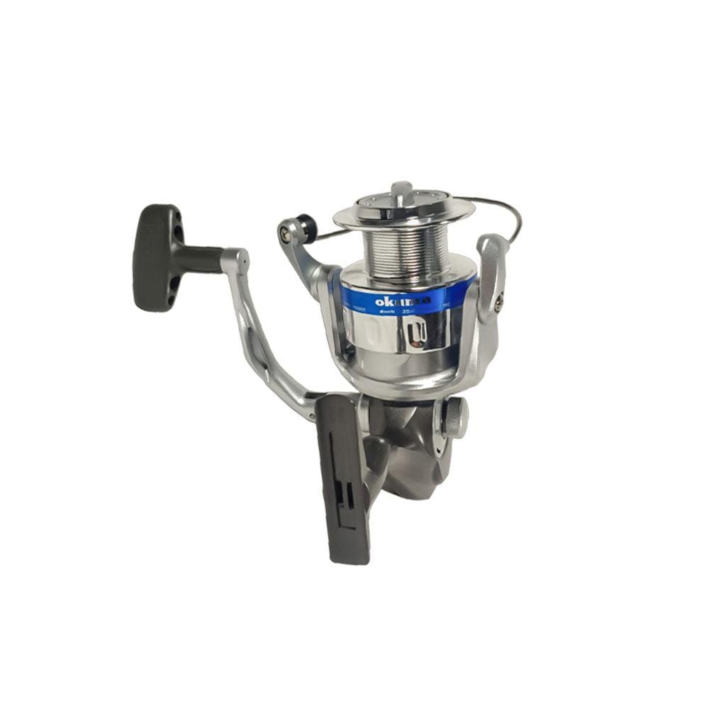 Molinete Pesca Esportiva Okuma Fishing Cascade CA-40 Grafite Grande Capacidade