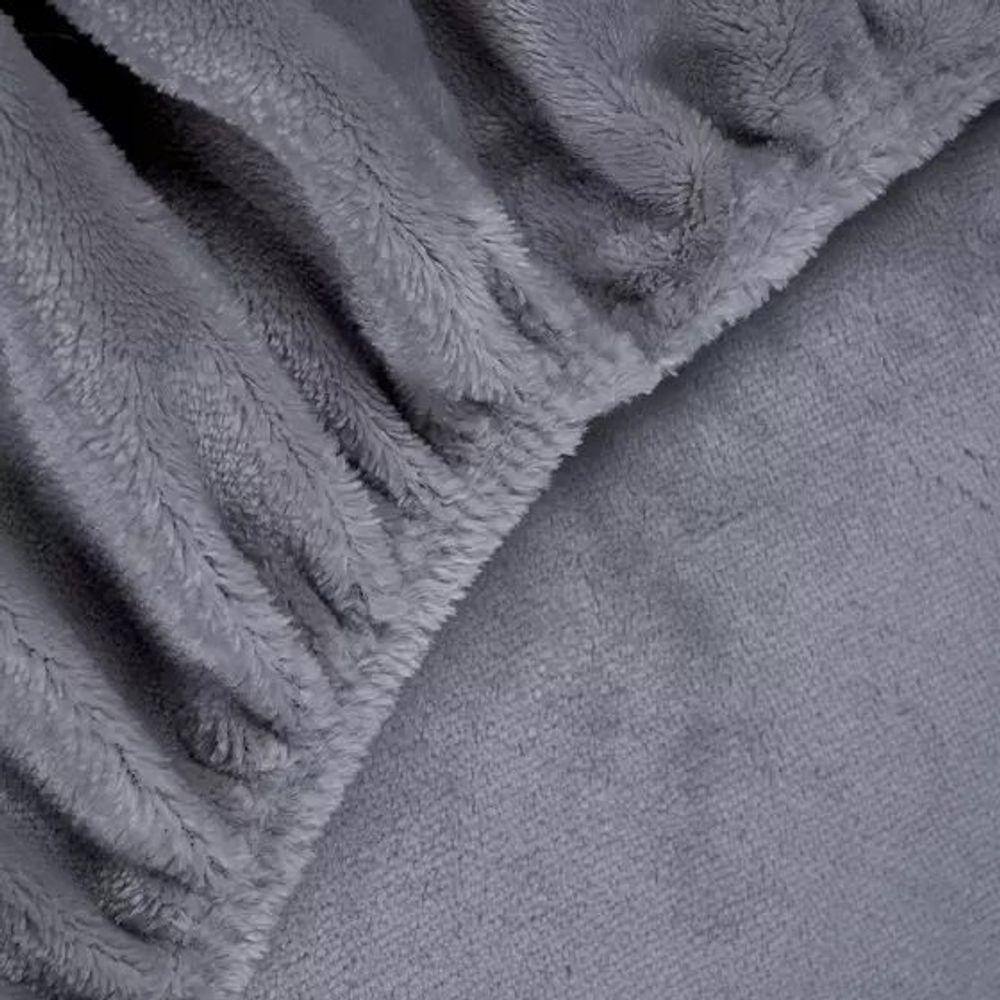 Lençol De Plush Flannel Avulso Com Elástico - Hiper Textil