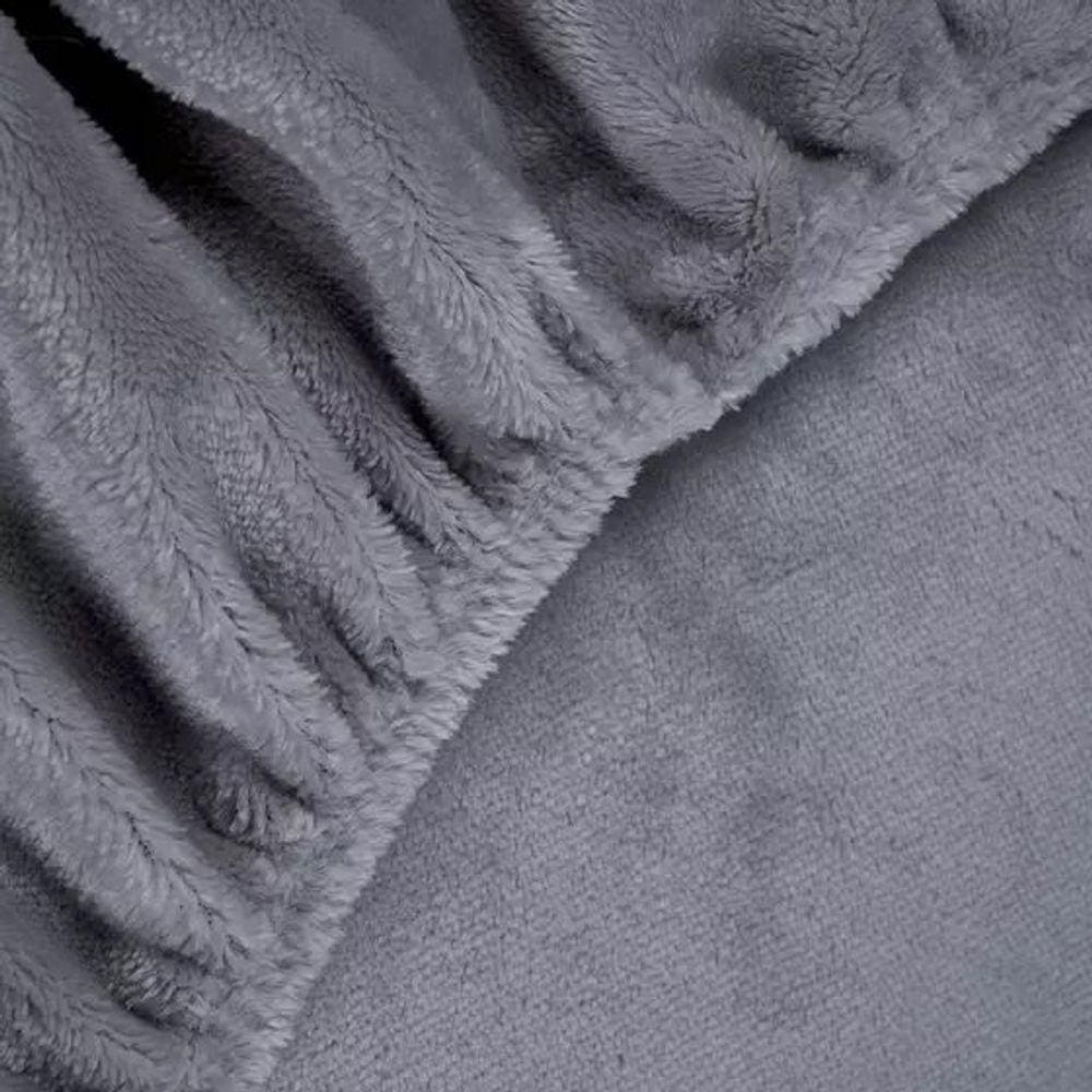Lençol De Plush Flannel Avulso Com Elástico - Hiper Textil