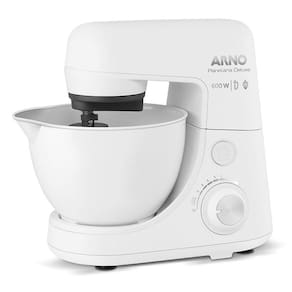 Batedeira Planetária Arno Nova Deluxe SX33 Com Tigela 600w 8 Velocidades Branca 110V