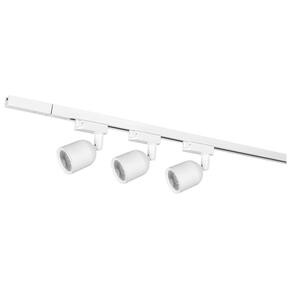 Kit Trilho Elegance T1 AVANT Branco com 3 Spots 7W 6500K