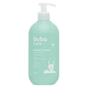 Sabonete Líquido Infantil 400ml Natural Testado Dermatologicamente Buba Care