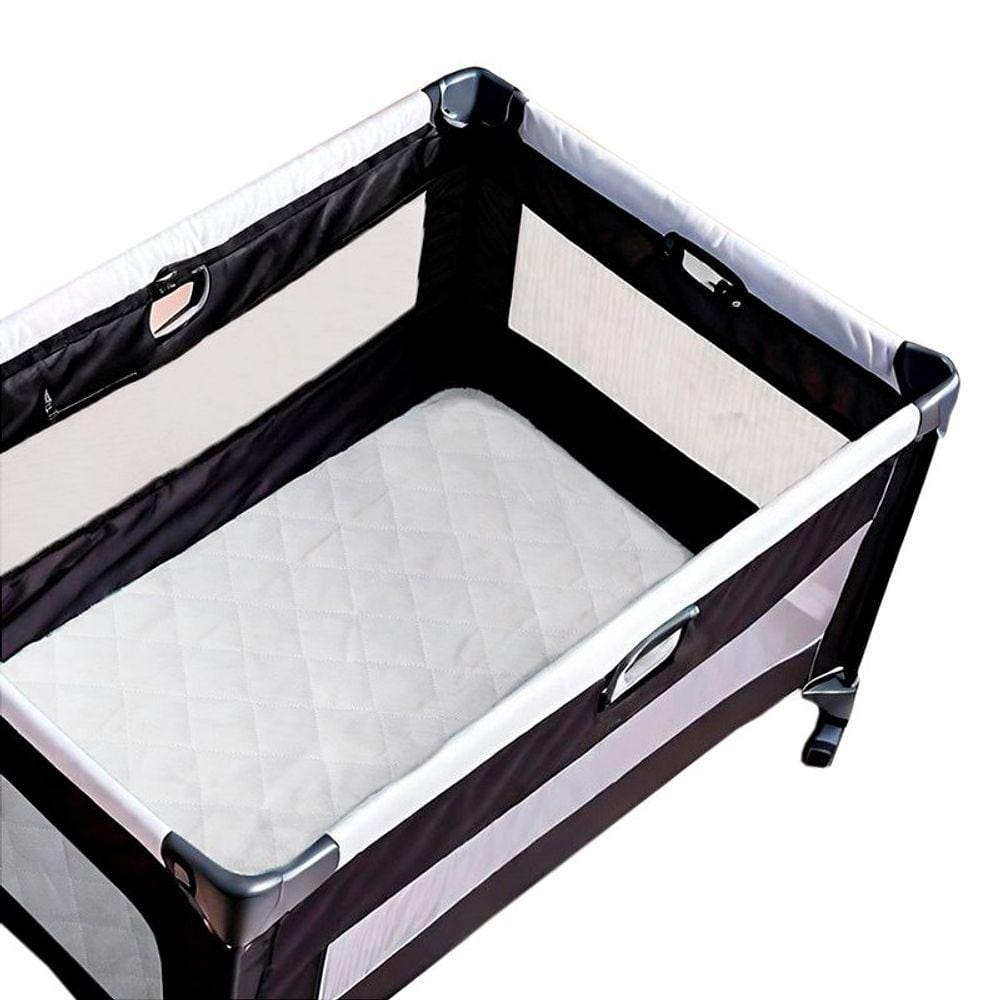 Protetor de Colchão Cercado Bebe Anti Xixi Capa Elastico 100%Algodão Impermeavel Antiácaro 70x100cm