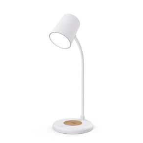 Luminária LED C/ Som Bluetooth Carregador Wireless - Quanhe