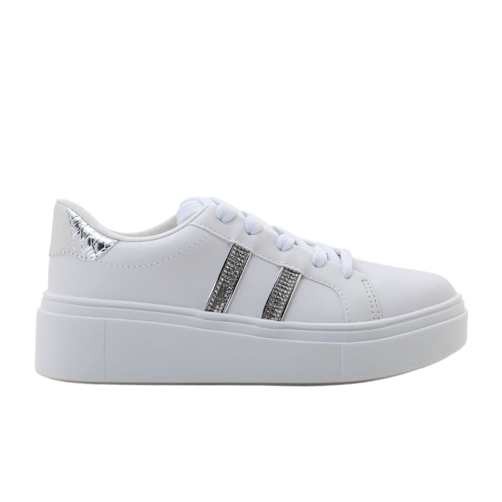 Tênis Feminino Casual Com Strass Vizzano Ref:1339.326