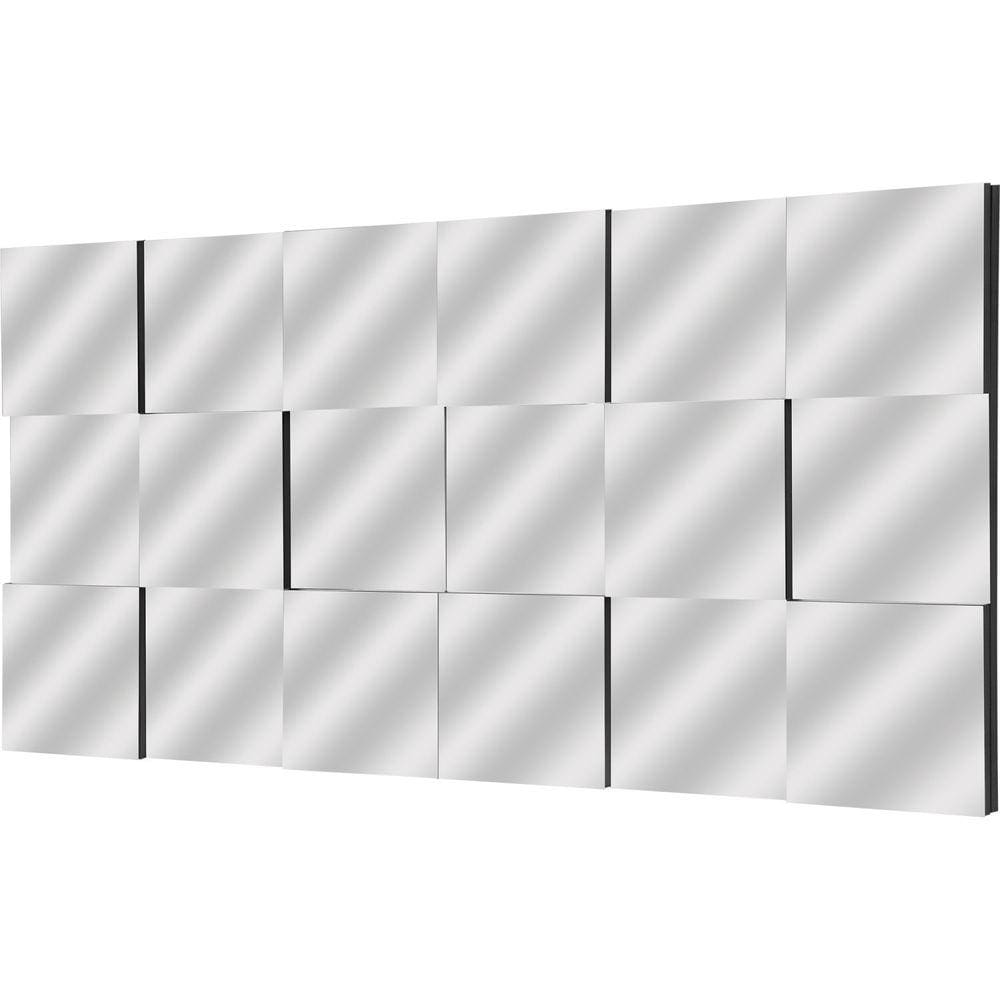Espelho Decorativo 19 60x120cm PP BW Quadros Preto