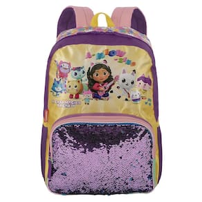 Mochila de Costas Sestini M Plus Meow Colorido