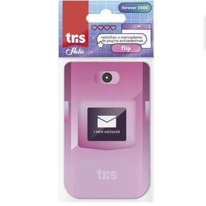 Kit Nota Autoadesivas + Marcador De Pagina Holic Flip Tris