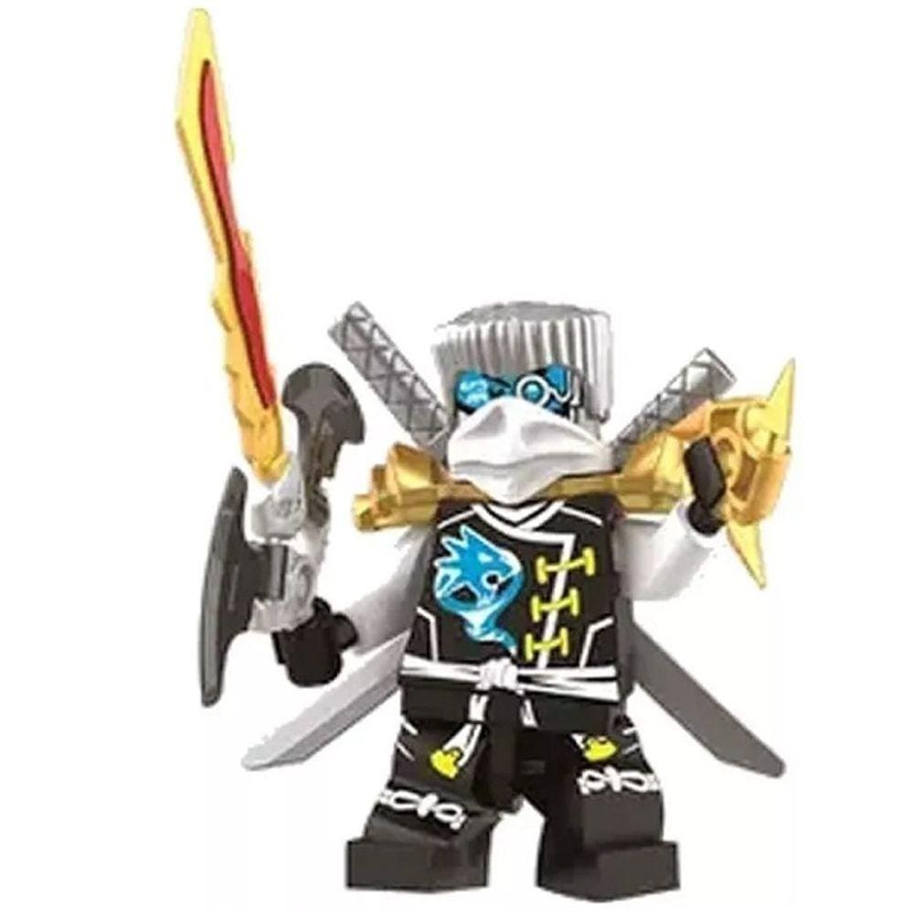 Boneco BLOCK Heroes Mini Ninja AKKIN | Casas Bahia