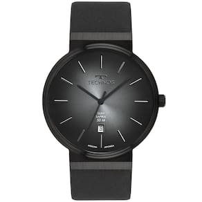 Relógio TECHNOS Slim masculino safira cinza GM12AJ/0P