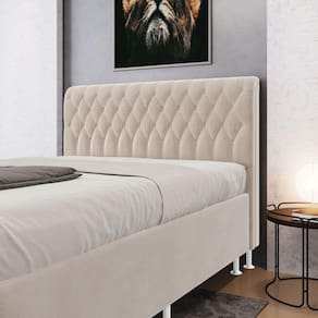 Cabeceira Bellatrix 140 / Sued Bege