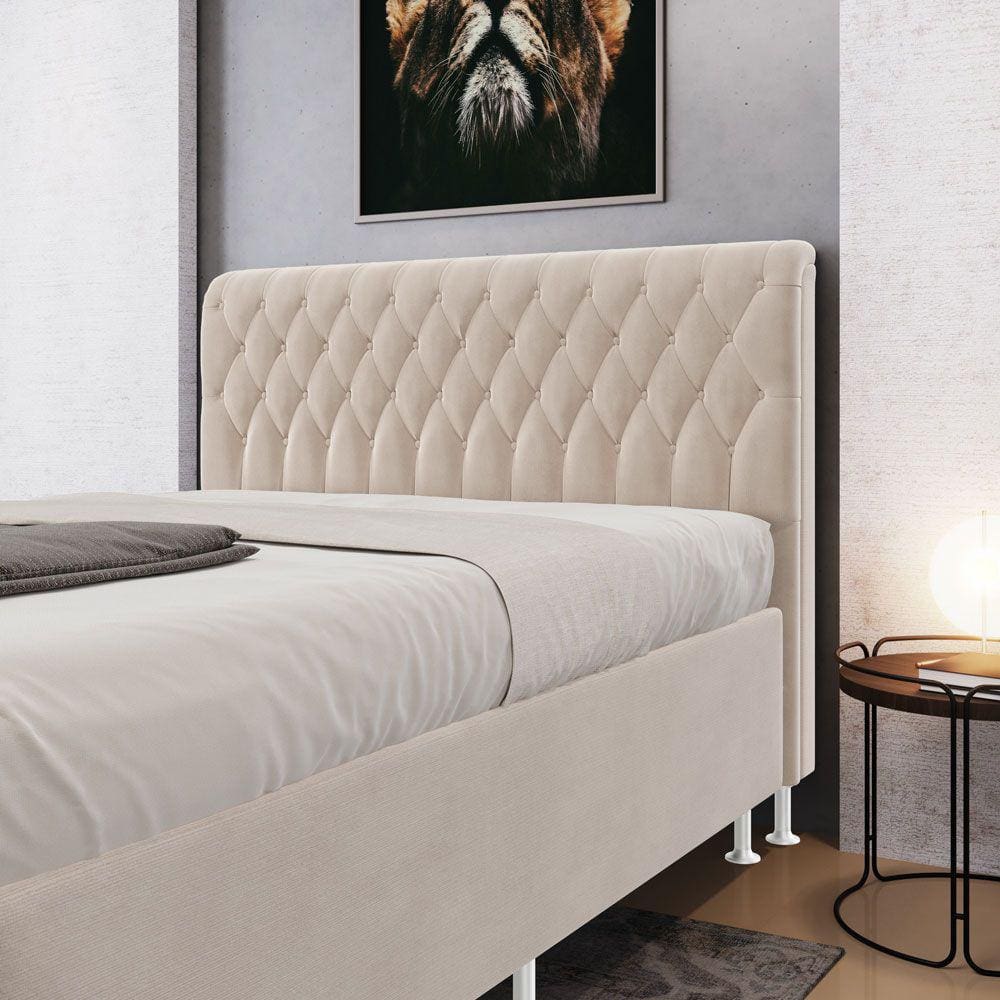 Cabeceira Bellatrix 160 / Sued Bege 