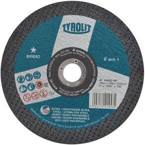 DISCO DE CORTE 7" 178x1,6x22,23mm - TYROLIT